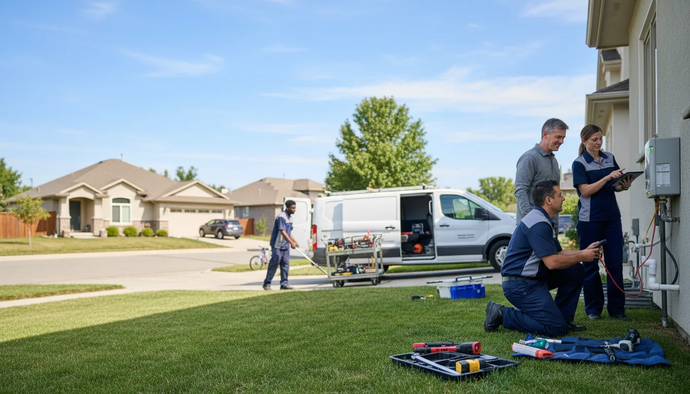Tankless water heater service in Elsmere, NE